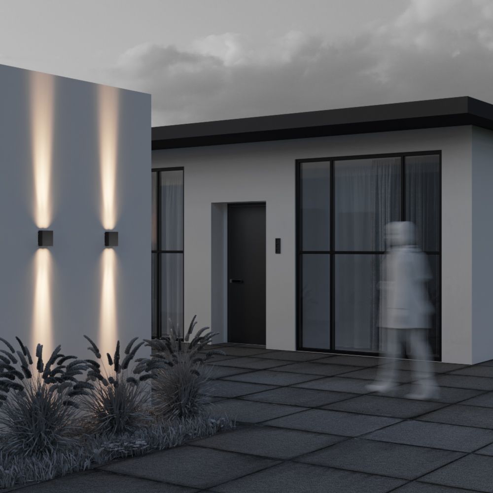 Уличный настенный светодиодный светильник Maytoni   O570WL-L20B3K