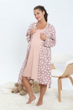 Сорочка ночная женская Хлопушек-1 Виотекс БЕЖЕВЫЙ
