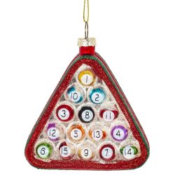 GAEM Украшение новогоднее "Бильярд", L8 W3 H9 см
