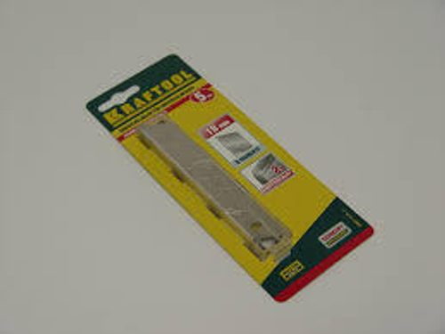 /KRAFTOOL 18 мм, 5 шт, лезвия сегментированные TiN SGT-18 09605-TIN-18-S5_z02