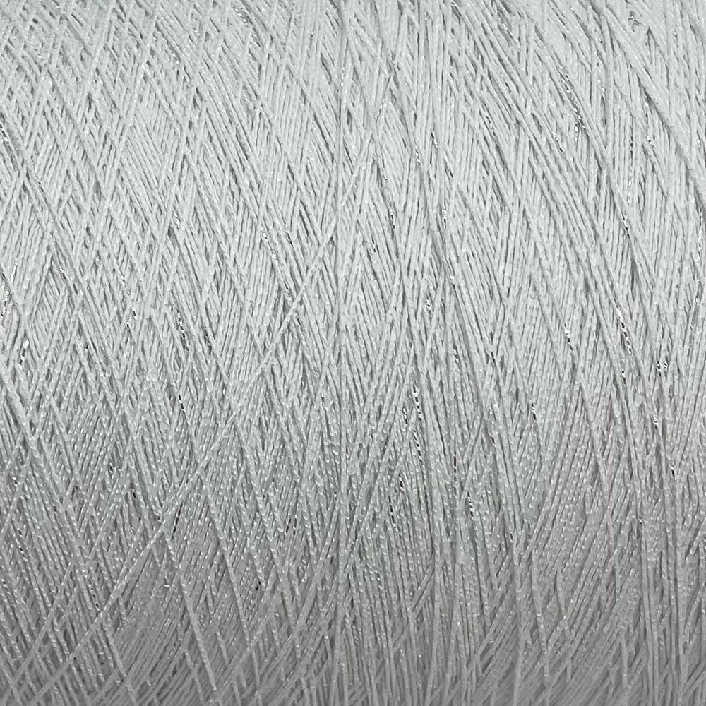 Бобинная пряжа для вязания (200 гр.) LAGOPOLANE 41% хлопок 36% полиамид 18% полиэстер 5% люрекс