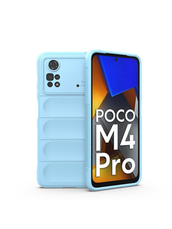 Противоударный чехол Flexible Case для Xiaomi Poco M4 Pro 4G