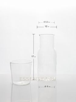 кувшин стеклянный 600 мл размеры