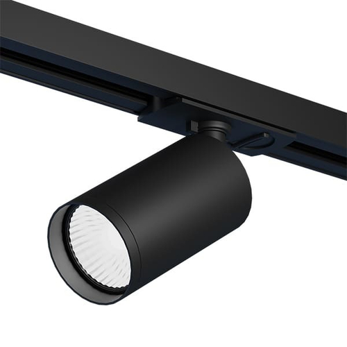 Трековый светильник CLT MR16 GU10 7W 53x92mm черный 3000K однофазный 2TRA