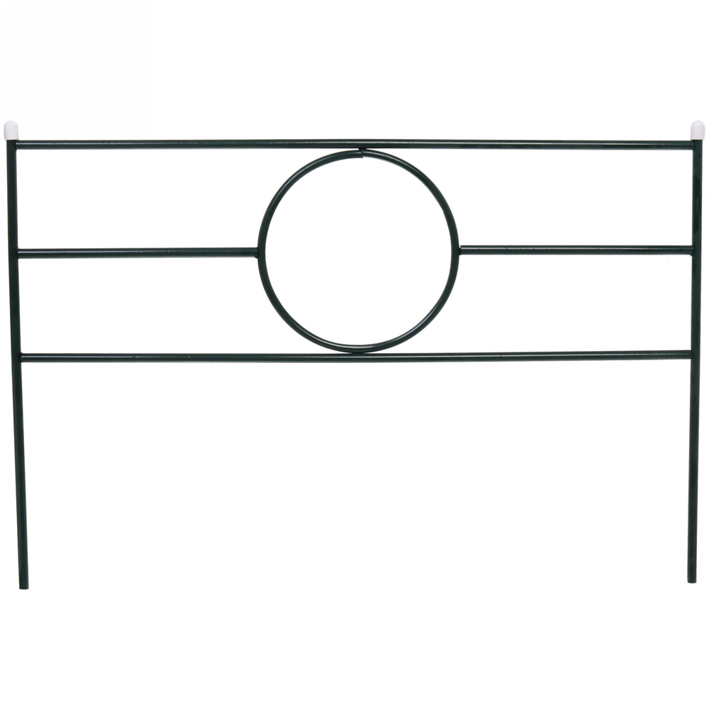 Заборчик садовый «Круг» 45*67*335см (5 деталей)