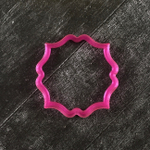 Фигурная рамочка №3