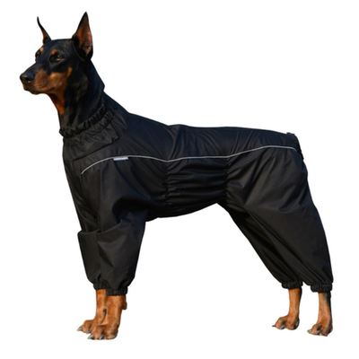 Комбинезон для собак р.65-1 (сука) мембрана, черный