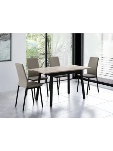 Стол кухонный обеденный раздвижной 110х70х75 см