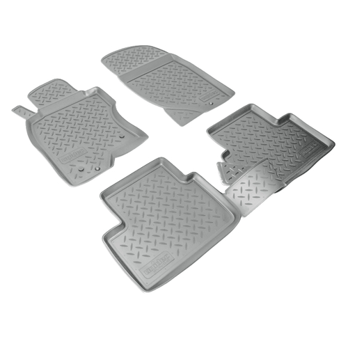Ковры в салон Norplast/Unidec для Infiniti G в кузове V36 (2006-), Серый, арт.NPL-Po-33-55-G