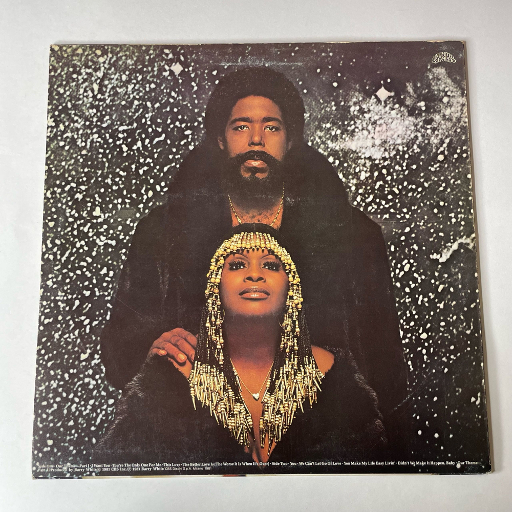 Винтажная виниловая пластинка LP Barry White And Glodean White, Barry and Glodean (Италия 1981)