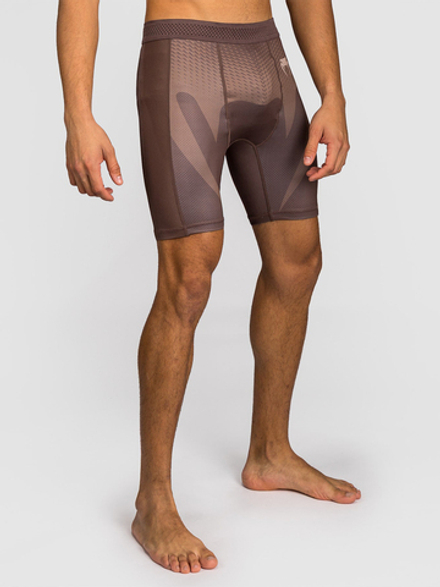 Шорты компрессионные Venum No Gi Chocolate Brown