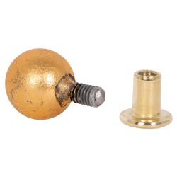 Ручка мебельная Сфера 20 Амбер