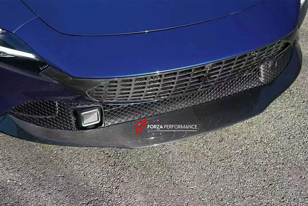 Карбоновая губа переднего бампера для FERRARI ROMA Феррари