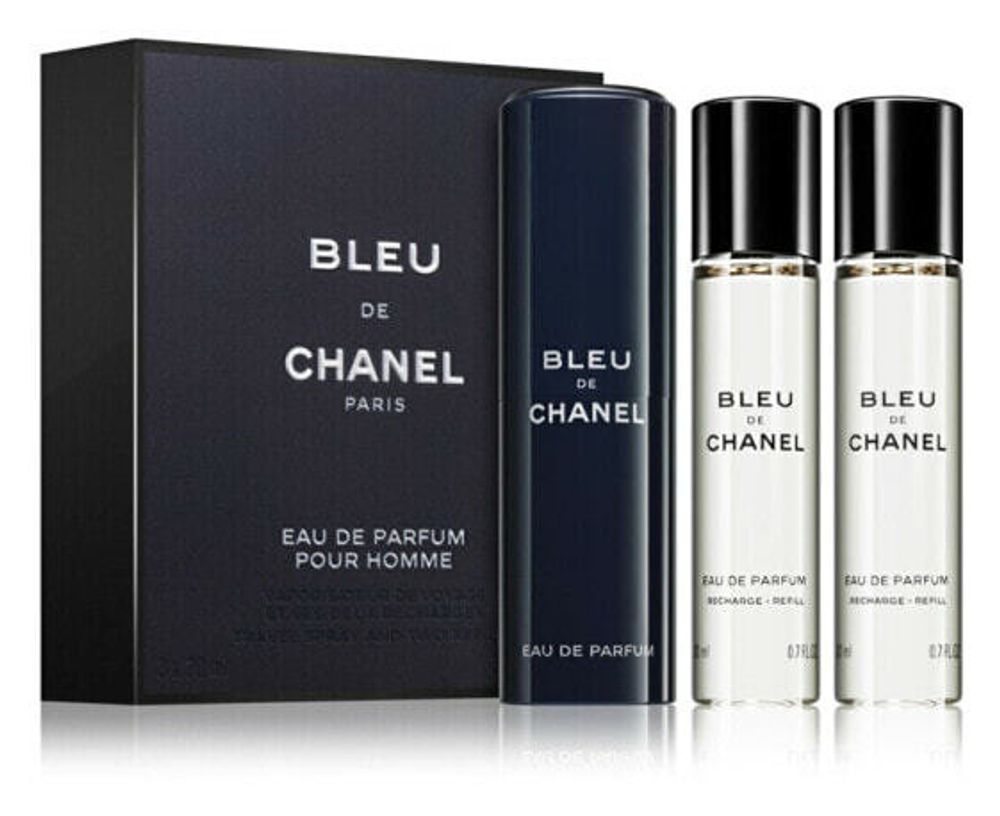 Bleu De Chanel - EDP ​​20 ml (refillable bottle) + filling 2 x 20 ml