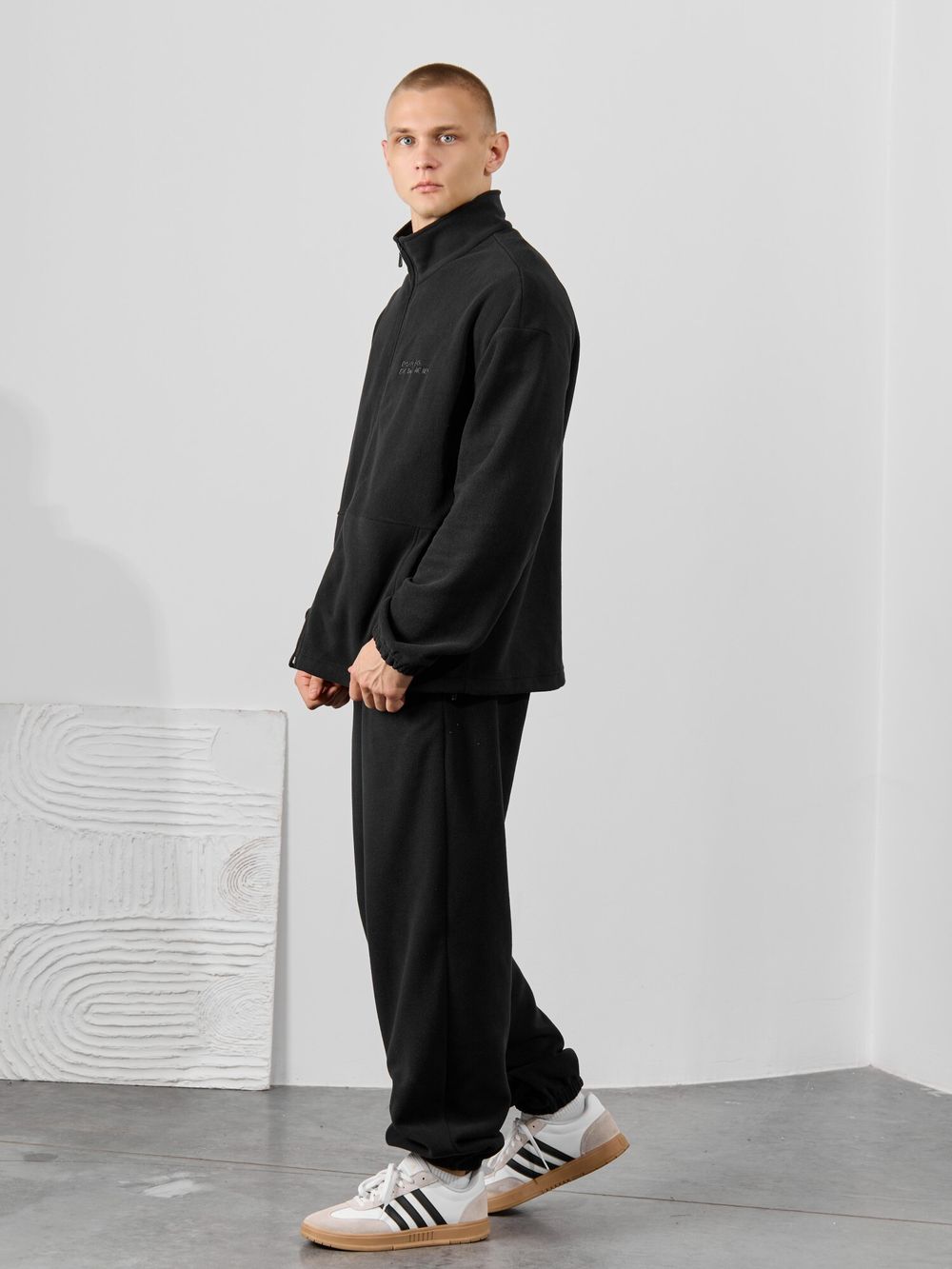 Толстовка мужская Алтай-1 Виотекс ЧЁРНЫЙ