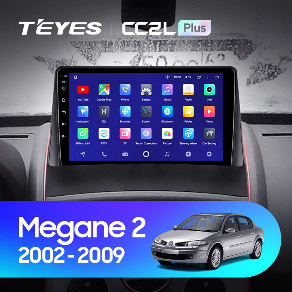 Teyes CC2L Plus 9" для Renault Megane 2 2002-2009