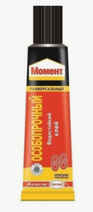 Клей 30гр секунда "Момент88" 18216