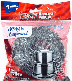 Губка металлическая 16гр COMPLEMENT (1/400) 52 279