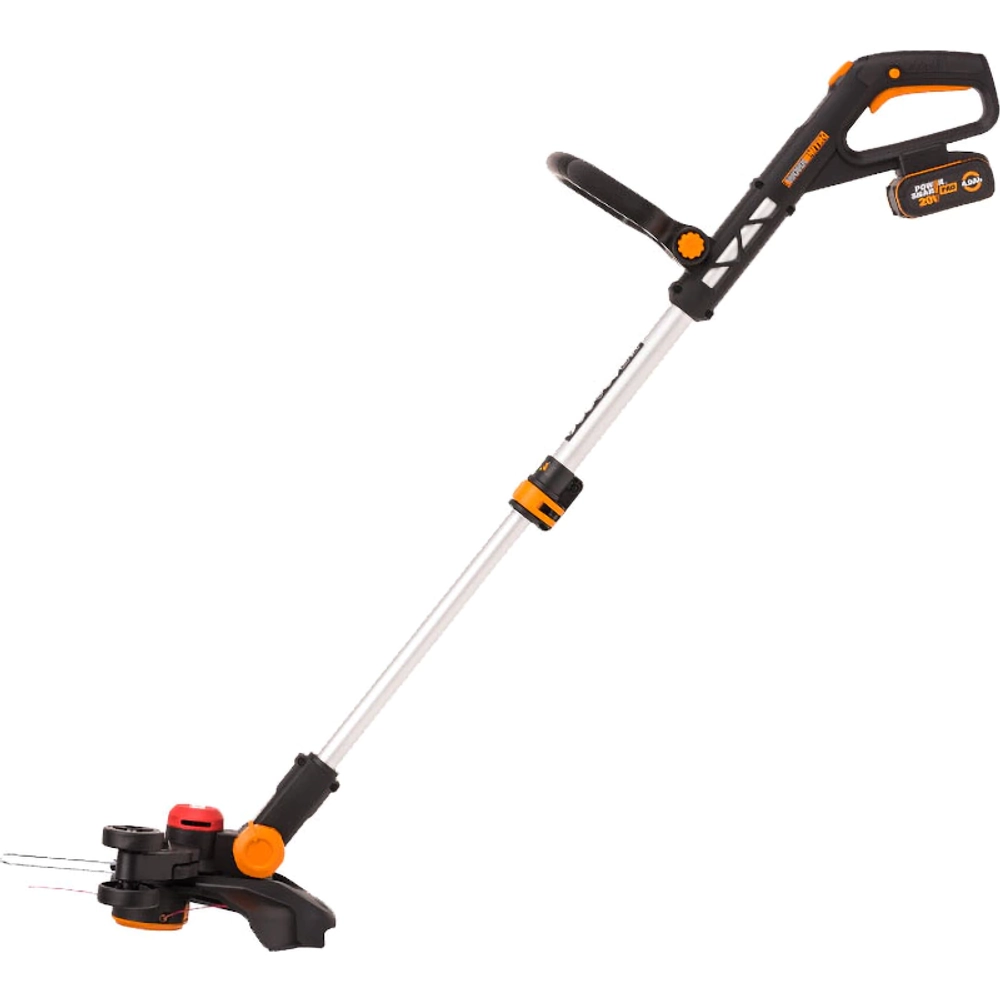 Триммер аккумуляторный WORX WG173E 20В (1 x 4 Ач, ЗУ) захват 330 мм, 2.4 кг
