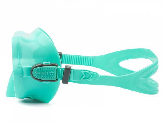 Маска Sargan Баттерфляй Нео бирюзовая