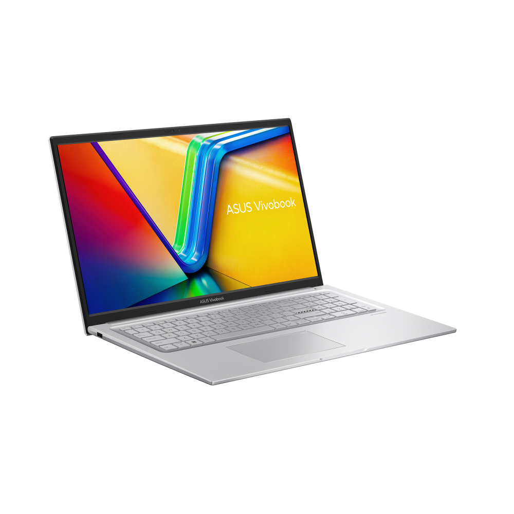 Ноутбук ASUS Vivobook 17 X1704ZA-AU447, 17.3" (1920x1080) IPS/Intel Core i3-1215U/16 ГБ DDR4/512 ГБ SSD/Intel UHD Graphics/Без системы, Серебристый (90NB10F2-M00K70)