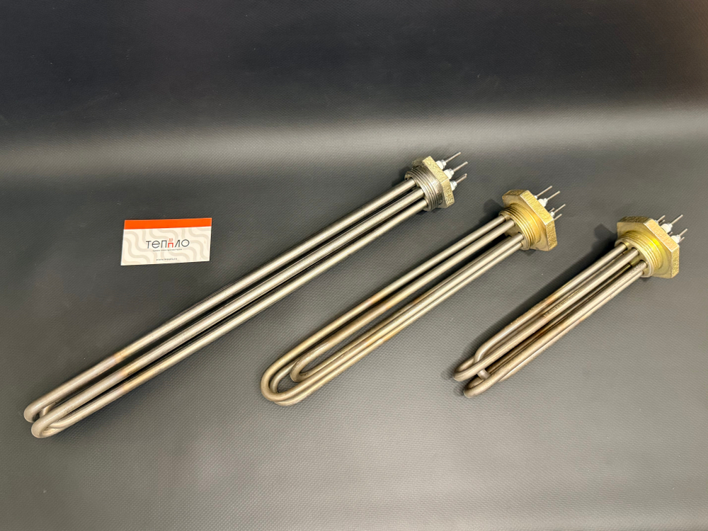 Блок ТЭНБ 10 кВт, 220/380В, нерж. сталь, фланец G2"(59 мм.)