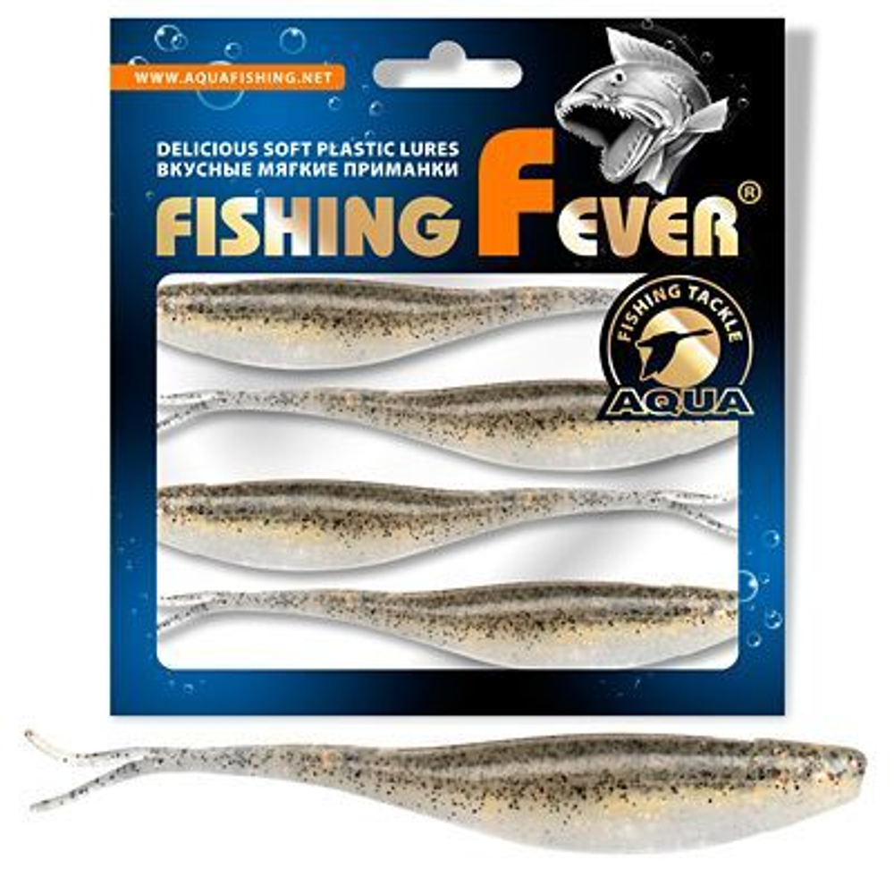 Мягкая силиконовая приманка риппер для дроп-шота AQUA FishingFever BOSS