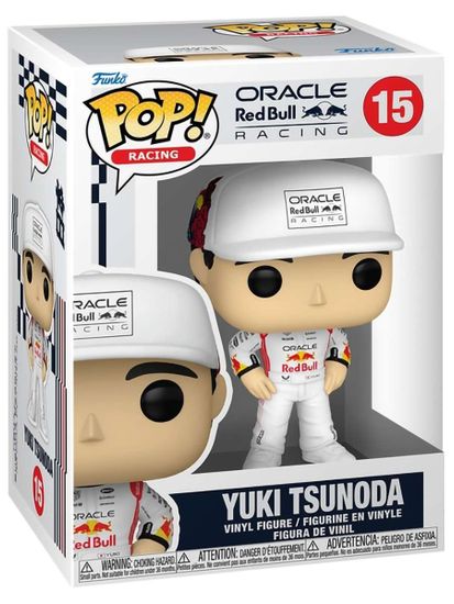 Фигурка Funko POP! Racing F1 Oracle RedBull Racing Yuki Tsunoda (15) 88549 / Фигурка Фанко ПОП! в виде японского автогощика, Юки Цунода