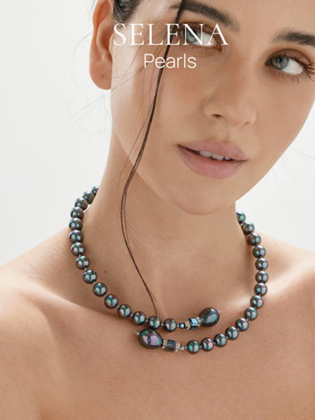 10158351 Колье Selena Pearls