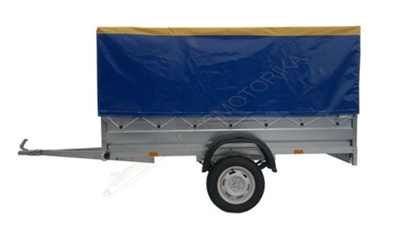 Прицеп Престиж 7135 2.56х1.3 высокий тент 1.1 м