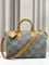 Сумка Louis Vuitton Speedy с плечевым ремнём синий