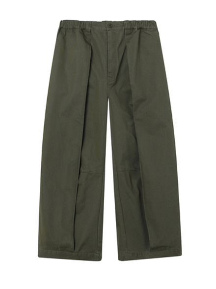 Мужские Брюки Deep Tuck Wide Chino