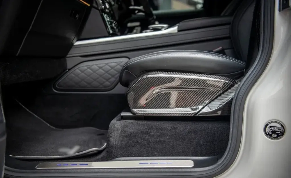 Боковая обивка сидении из карбона для Mercedes-Benz G-Class W463 W464 W465 G63 G500 G550 мерседес гелик гелентваген накладка