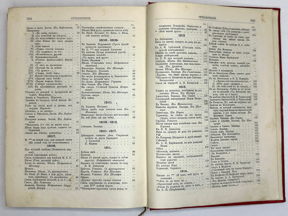 Жуковский В.А. Полное собрание сочинений в 3-х т. СПб. : А.Ф. Маркс, 1906 г.