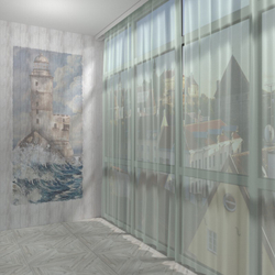 Ламинированная панель ПВХ ВЕК Дуб Оскар 2700х250мм