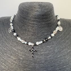 Колье "Дыхание контраста"