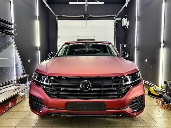 Carbins Color PPF Romanee Red MF 05R красная матовая цветная полиуретановая защитная антигравийная пленка