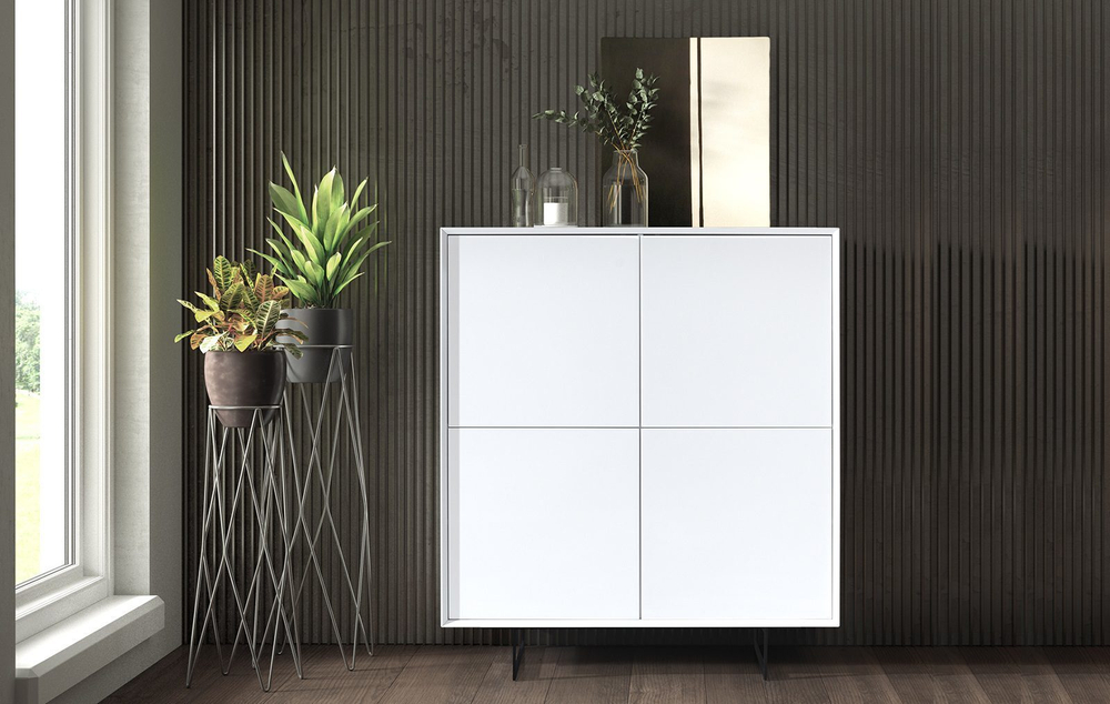 Буфет DUPEN W-130 белый