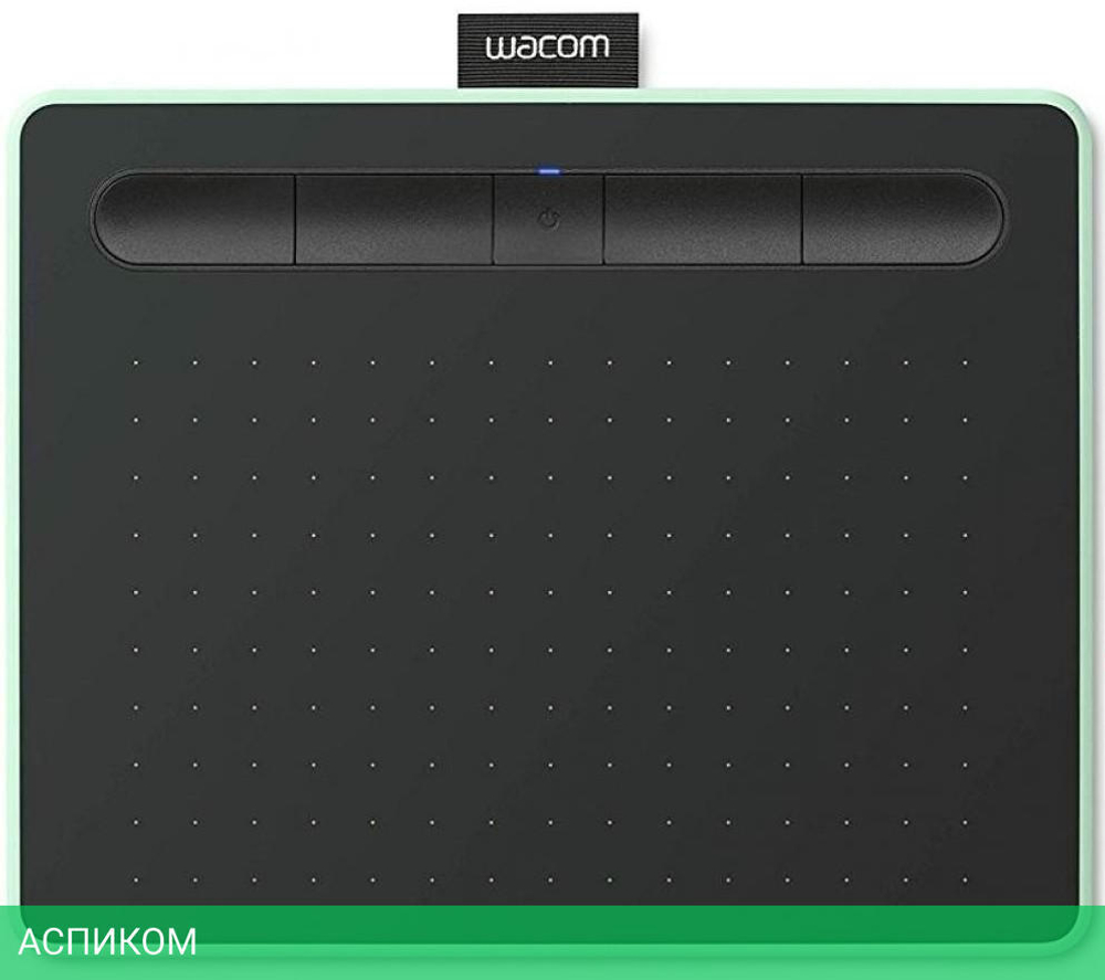Графический планшет Wacom Intuos S Bluetooth Pistachio (CTL-4100WLE-N)