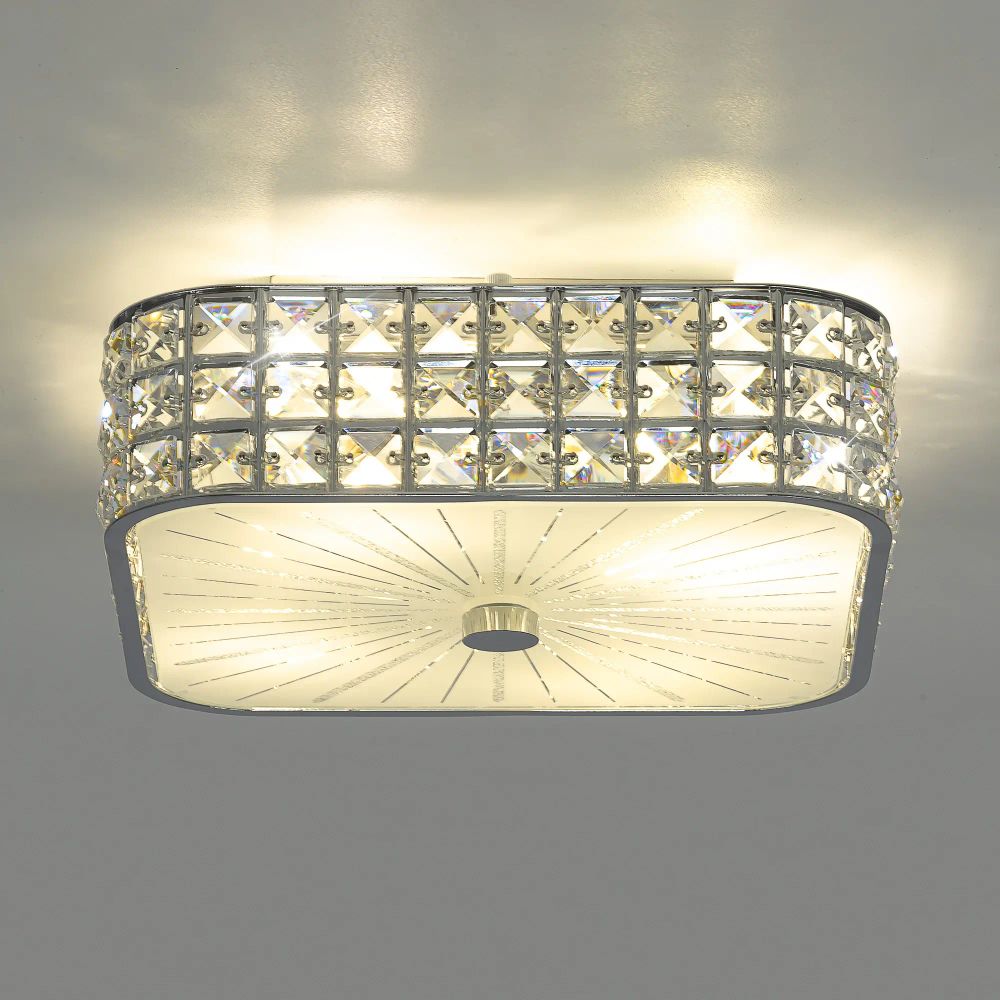 Citilux Портал CL324241 Люстра хрустальная Хром