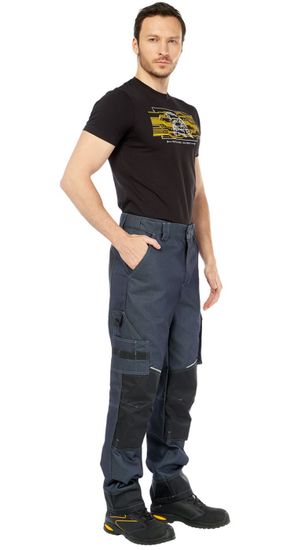 Брюки "Левел" (синий/черный)