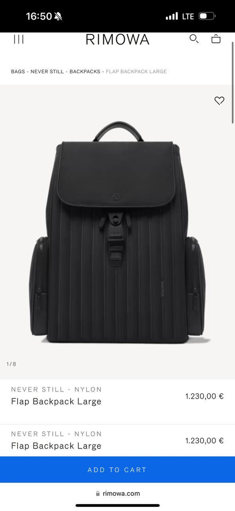 Рюкзак Rimowa