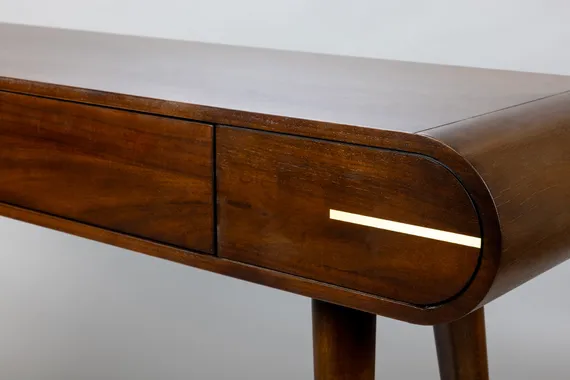 Консоль Malibu, 150х85 см, шпон американского ореха