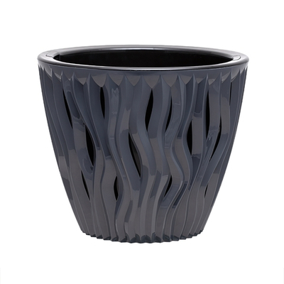 Кашпо "Вдохновение" (7,5л.) Цв. Антрацит