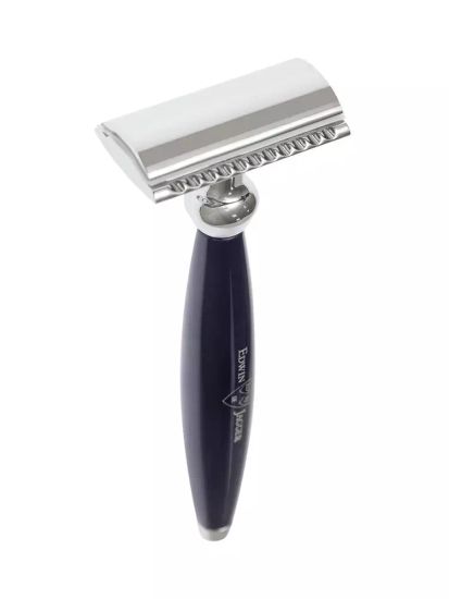 Т-образная бритва (станок) Edwin Jagger B3SR, сине-фиолетовый