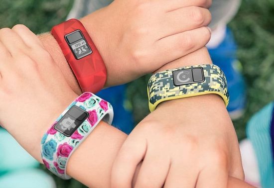 Трекер активности для детей Garmin Vivofit Jr Real Flower 010-01634-22