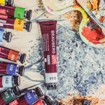 Краски масляные художественные BRAUBERG ART PREMIERE, 18 цв по 22 мл, проф. серия, в тубах, 191459