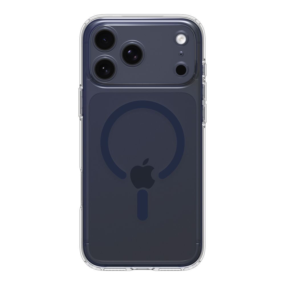 Чехол Spigen Ultra Hybrid Magsafe для iPhone 17 Pro Max, clear deep blue