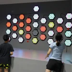 Интерактивная стена «Метатель»