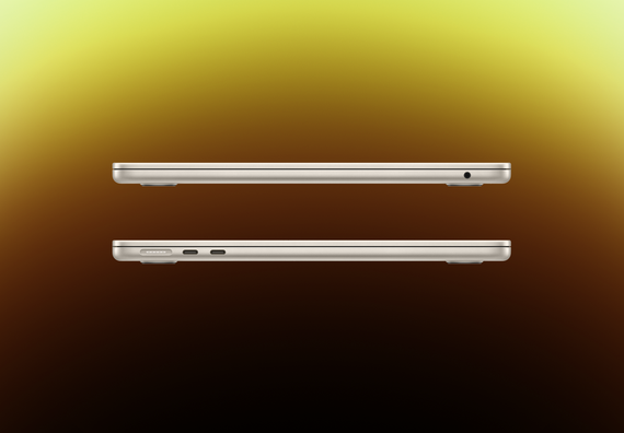 Ноутбук Apple MacBook Air 13.6" (M2, 8 Gb, 512 Gb SSD) Старлайт (MLY23)